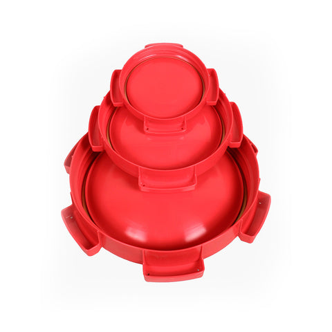 Photo de Couvercle De Remplacement Rouge Pour Large Baril 10/15/20/26 L