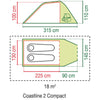 Coleman Tente 'Coastline Compact'