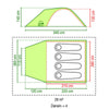 Coleman Tente 'Darwin Plus'