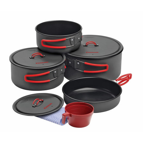 Photo de Coghlans Set De Cuisine Non Adhesif En Acier De Carbonee